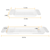 21.65in-30.91in Extendable Bath Tray Plastic Bathtub 
