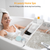 21.65in-30.91in Extendable Bath Tray Plastic Bathtub 