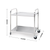 Tier x Stainless Steel Kitchen Dining Food Cart Trolley Utility 