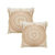 Pillow Cover Moon Decor Cotton Decorative Throw Pillow