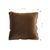 Rich Brown Velvet Pillowcase Luxurious Soft Cushion Covers for Elegant Home Dcor