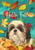 Shih Tzu -  Hippie Hound Studios Fall Garden Flag