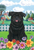 Labradoodle Black - Hippie Hound Studios Welcome  House and Garden Flags