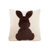 Bunny Silhouette Pillowcase