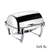 L Stainless Steel Double Soup Tureen Bowl Station Roll Top Buffet Chafing Dish Catering Chafer Food Warmer Server