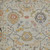 4' X 6' Gray Red and Yellow Wool Oriental Hand Knotted Area Rug With Fringe