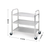 Tier  Stainless Steel Kitchen Dinning Food Cart Trolley Utility Size Medium