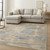10' X 14' Beige Abstract Power Loom Area Rug