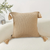 Chunky Knit Pillowcase Warm Beige