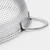 Stainless Steel Perforated Metal Colander Food Strainer Basket Mesh Net Bowl with  Handle