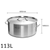 Stock Pot Lt Top Grade Thick Stainless Steel Stockpot