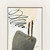 Set Of Three Rock Garden Gold Framed Wall Art