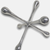 12" Silver Finish Extra Large Decorative Jack