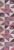 2'2" x 7'6" Polyester Ivory Pink Area Rug