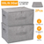 2Pcs Collapsible Storage Bins