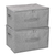 2Pcs Collapsible Storage Bins