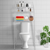 3 Tier 25.59x9.84x66.14in Bathroom Over the Toilet 