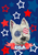 Westie - Hippie Hound Studios Patriotic  House and Garden Flags