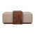 43" Brown and Solid Wood Storage Bench With Cabinet