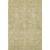 3' X 5' Tan And Beige Floral Washable Area Rug With UV Protection