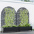 71" X 47" Black Galvanized Metal Rectangular Planter Box