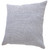 20" Blue And White Striped Cotton Throw Pillow with Texture