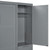 Gray Wood Queen Murphy Bed With Drawers