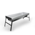 Stainless Steel Skewer Charcoal BBQ With Grill