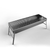 Stainless Steel Skewer Charcoal BBQ With Grill