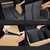 Leather Car Boot Collapsible Foldable Trunk Cargo Organizer Portable Storage Box 