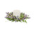 Set of Two 10" Purple And Green Artificial Foliage