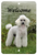 White Poodle - Best of Breed  Indoor/Outdoor Aluminum Sign