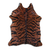 PRINTED HAIR ON COWHIDE JAVA TIGER ON BEIGE