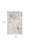 10' Gray and Ivory Oriental Washable Non Skid Runner Rug