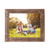 14" X 18" Rustic Farmhouse Espresso Wood Frame