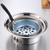 BBQ Grill Stainless Steel Portable Smokeless Charcoal Grill Home Outdoor Camping