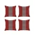 Boho-Chic Houndstooth Jacquard Throw Pillow Covers