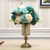 Transparent Glass Flower Vase Filler with Flower