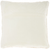 Cream Marble Patterned Throw Pillow