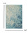 2' X 3' Ivory And Blue Abstract Power Loom Area Rug