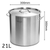 Dual Burners Cooktop Stove L Stainless Steel Stockpot  and  Induction Fry Pan
