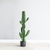 Artificial Indoor Cactus Tree Fake Plant Simulation Decorative  Heads