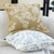 Gray Floral Pillowcase