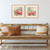 Set Of Two Crabby Crab Brown Framed Wall Art