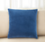 20" Navy Blue Velvet Throw Pillow