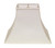 White Linen Square Lamp Shade
