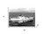 10" Unfinished Wood Hand Painted Model Boat