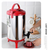 Portable Insulated Cold/Heat Coffee Tea Beer Barrel Brew Pot With Dispenser