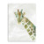 Homeroots Home Decor Abstract Marble Watercolor Giraffe Canvas Wall Art, 40x30 Inches, Green and Brown