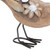 Set of Two Beige Polyresin Figurine Tabletop Sculpture
